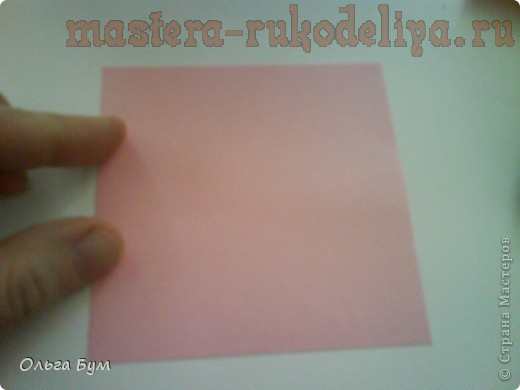 Мастер-класс по оригами: Роза-куб трансформер
