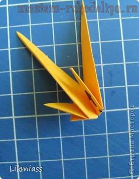 Мастер-класс по оригами: Цветок из модулей кусудамы; Динара.