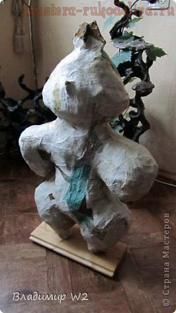 Мастер-класс по папье-маше: Скульптура Догу