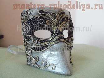 Мастер-класс по папье-маше: Венецианская маска Баута