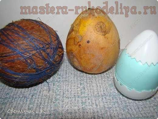 Мастер-класс: Большое яйцо из папье-маше