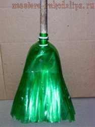 Мастер-класс по поделкам из пластиковых бутылок: Метла
