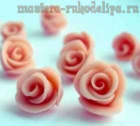Мастер-класс по лепке из холодного фарфора: Миниатюрные розы