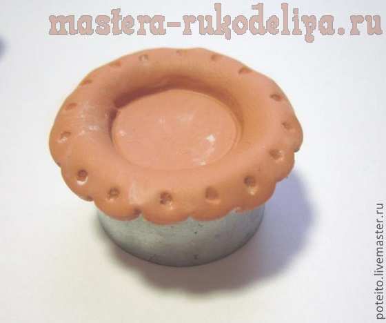 Мастер-класс по лепке из полимерной глины: Чашка и блюдце
