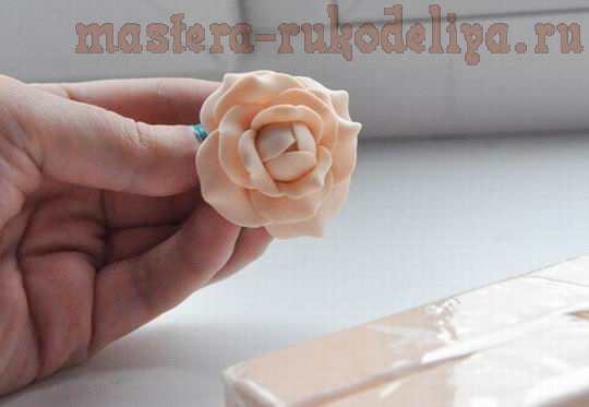 Мастер-класс по лепке из полимерной глины: Чайная роза