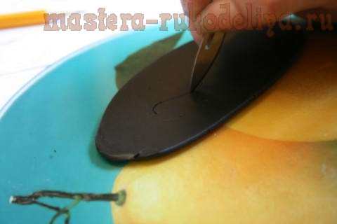 Мастер-класс по лепке из полимерной глины: Подвеска в технике филигрань Черная кобра
