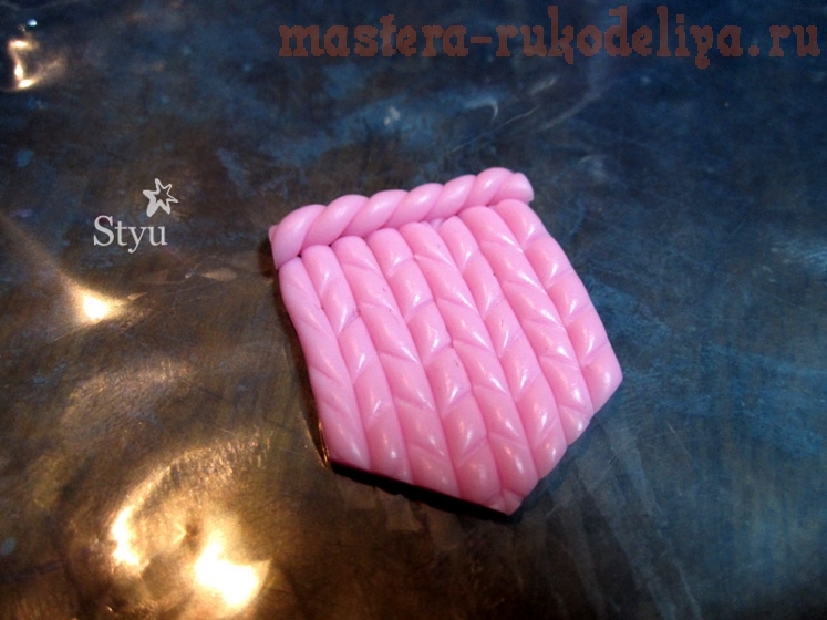 Мастер-класс по лепке из полимерной глины: Фото-рамка