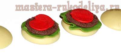 Мастер-класс: Гамбургер из полимерной глины