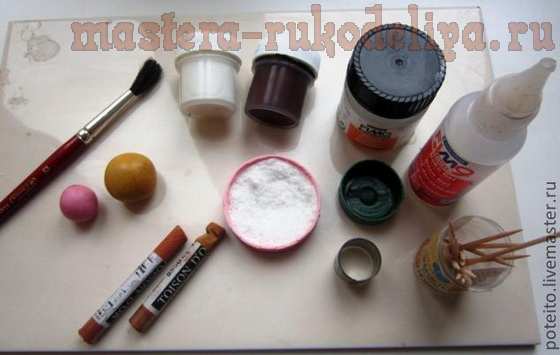 Мастер-класс по лепке из полимерной глины: Как сделать и имитировать крем