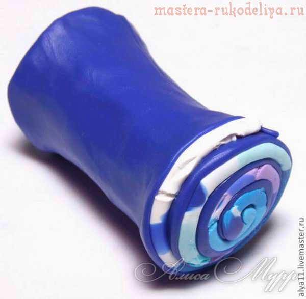 Мастер-класс по лепке из полимерной глины: Кейн Цветная спираль