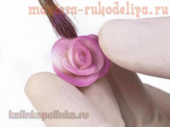 Мастер-класс: Изготовление кольца в виде букетика роз
