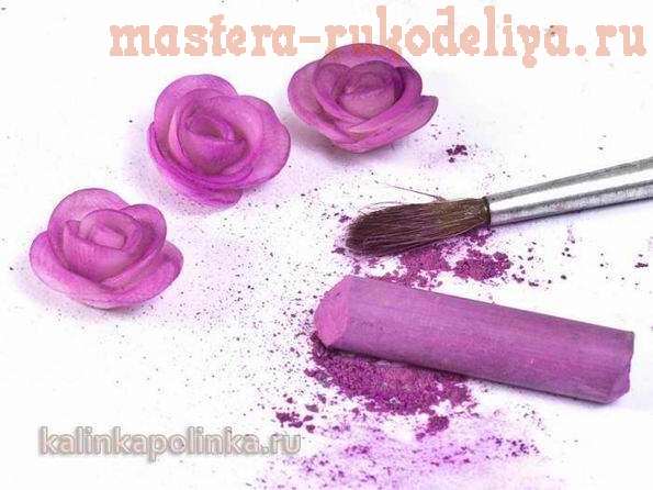 Мастер-класс: Изготовление кольца в виде букетика роз