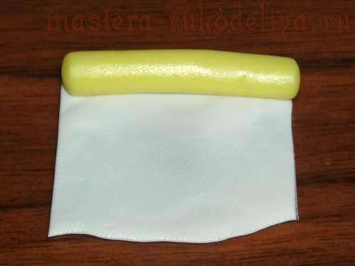 Мастер-класс: Лимонные дольки из полимерной пластики5
