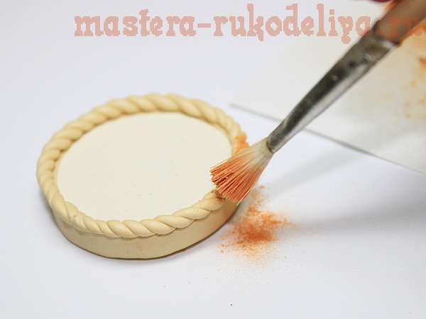 Мастер-класс по полимерной глине: Малиновый чизкейк