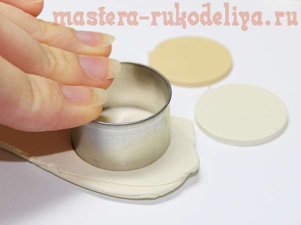 Мастер-класс по полимерной глине: Малиновый чизкейк