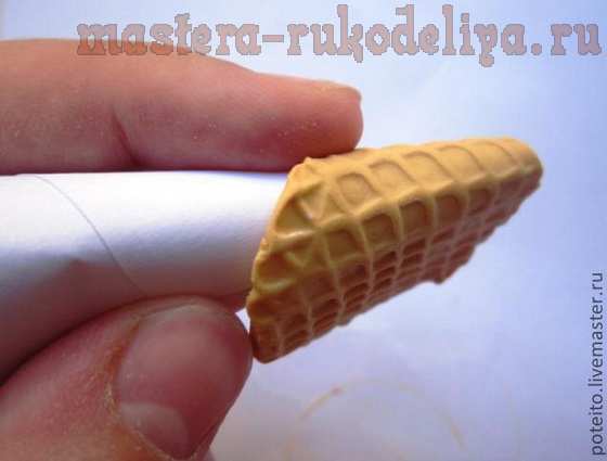 Мастер-класс по лепке из полимерной глины: Мороженое 