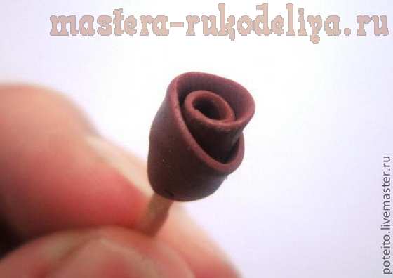 Мастер-класс по лепке из полимерной глины: Роза из пластики