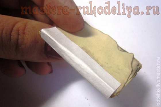Мастер-класс по лепке из полимерной глины: Старая книга