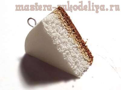 Мастер-класс:Торт с ежевикой из полимерной глины