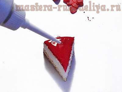 Мастер-класс: Торт с ежевикой из полимерной глины