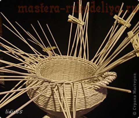 Мастер-класс по плетению из газет: Кашпо или ваза