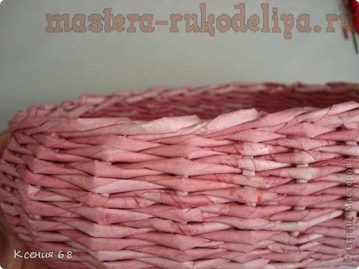 Мастер-класс по плетению из газет: Поросенок - конфетница