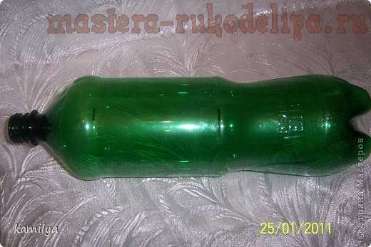 Мастер-класс: Шкатулочка-сундучок из пластиковых бутылок