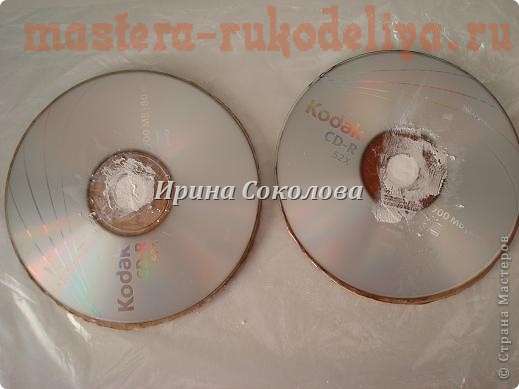Мастер-класс: Подставки под чашки из CD-дисков