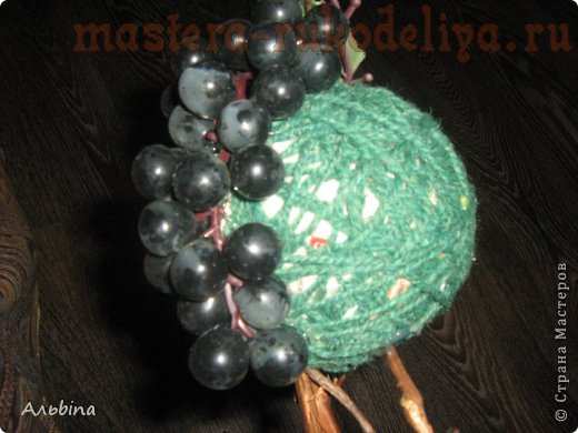 Мастер-класс по декорированию: Виноградный топик