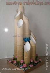 Мастер-класс по декорированию: Напольный вазон; Бамбук.