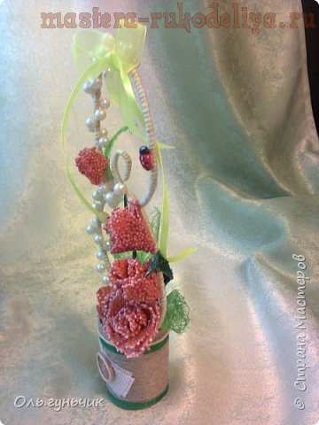 Мастер-класс по декорированию: Розы из пшена
