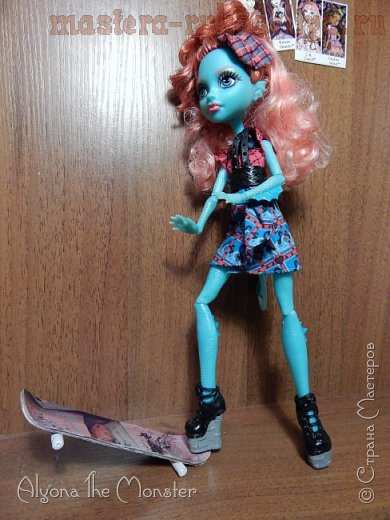 Мастер-класс: Скейтборд для куклы