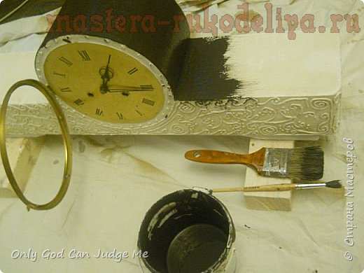 Мастер-класс по декорированию: Старинные часы