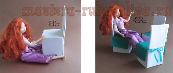 Мастер-класс по работе с деревом: Красивый дом и мебель для кукол Барби