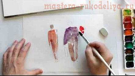 Видео мастер-класс по рисованию: Рисуем фигуру человека