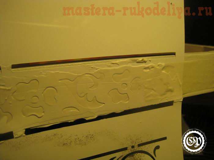 Мастер-класс по росписи: Поднос в технике Jacarelado - «ложная мозаика» с рельефной поверхностью