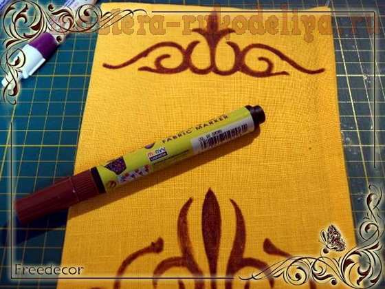 Мастер-класс по росписи на ткани: Мешочки для подарков