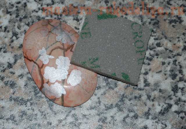 Мастер-класс по росписи камней: Сакура на яшме