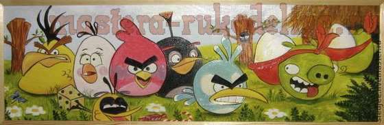 Мастер-класс по рисованию: Angry Birds