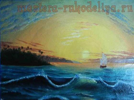 Мастер-класс по рисованию: Морской пейзаж