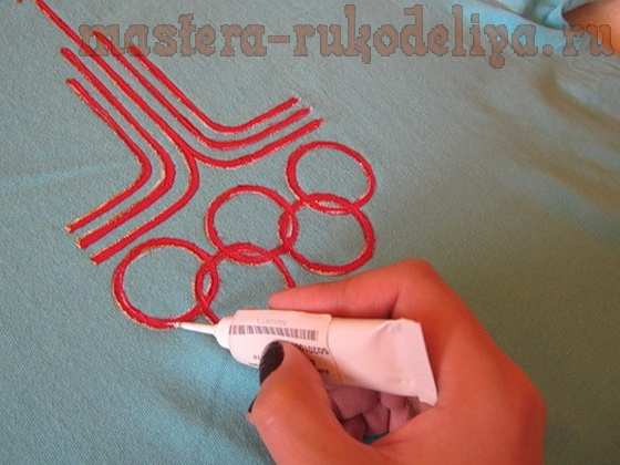 Мастер-класс по росписи на ткани: Перевод рисунка на ткань