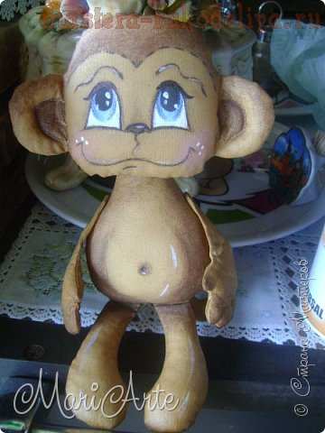 Мастер-класс по шитью игрушек: Ароматная обезьянка