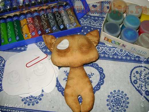 Мастер-класс по шитью игрушек: Ароматный котенок