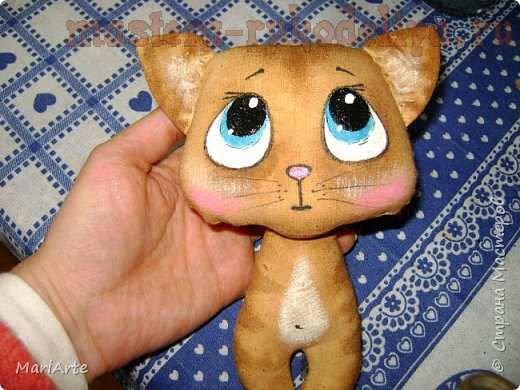 Мастер-класс по шитью игрушек: Ароматный котенок
