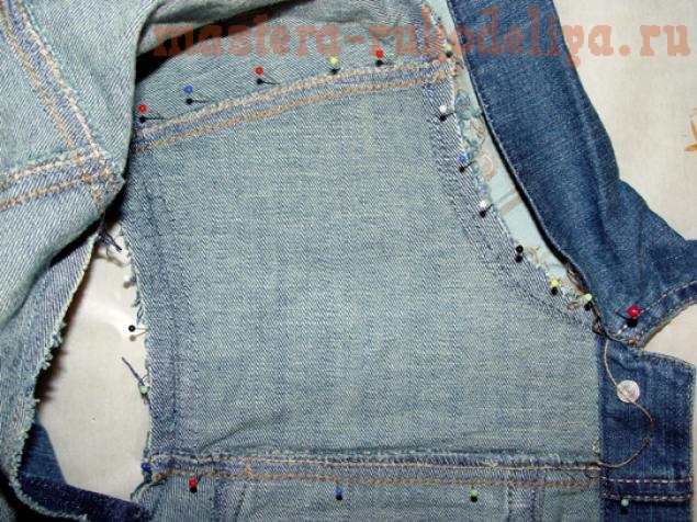 Мастер-класс по шитью: Переделка джинсовой куртки