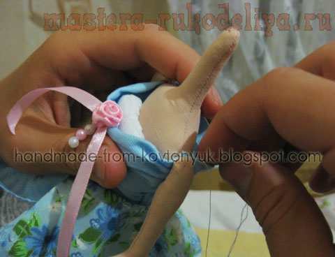 Мастер-класс по шитью игрушек: Интерьерная кукла–тряпиенс Селеста