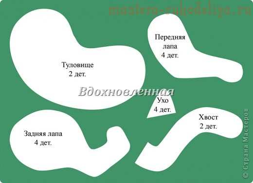 Мастер-класс: Мягкая игрушка с росписью Котик Чипки