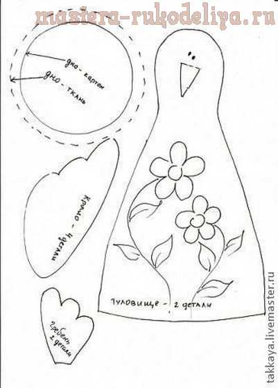 Мастер-класс по шитью: Пасхальная курочка-хозяйка
