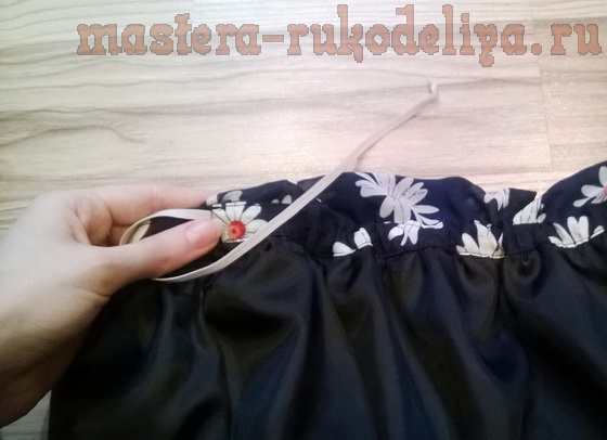 Мастер-класс по шитью: Платье в ромашку