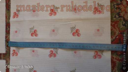 Мастер-класс по шитью для дома: Полотенца 